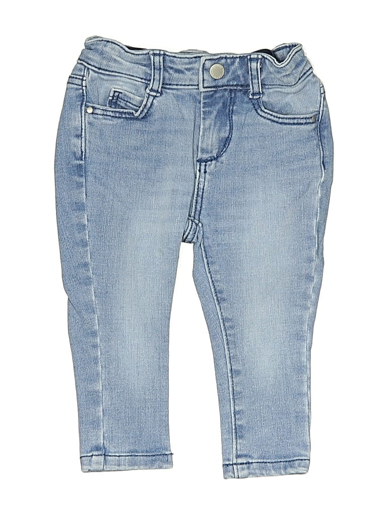 Pre-owned Janie And Jack Kids' Jeans In Blue