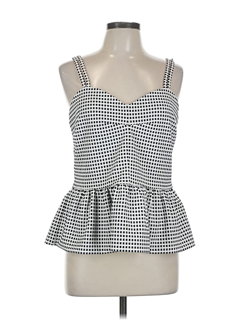 Pre-owned Chelsea28 Sleeveless Top Black Square Neckline Tops