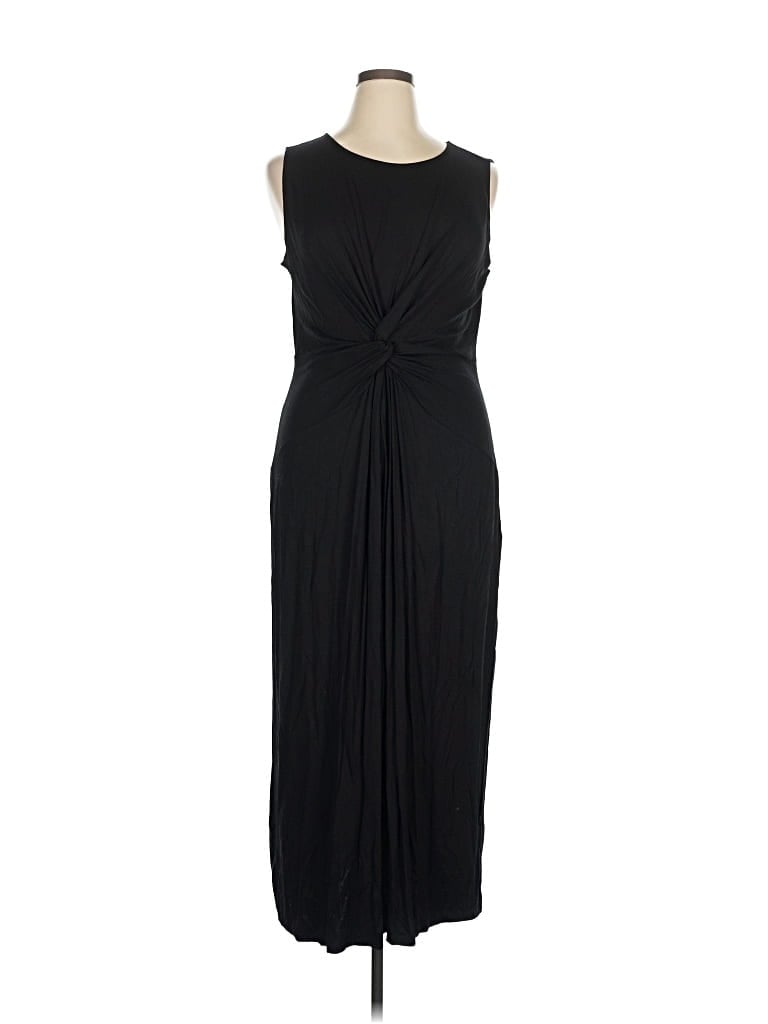 Pre-owned T Tahari Cocktail Dress In Black