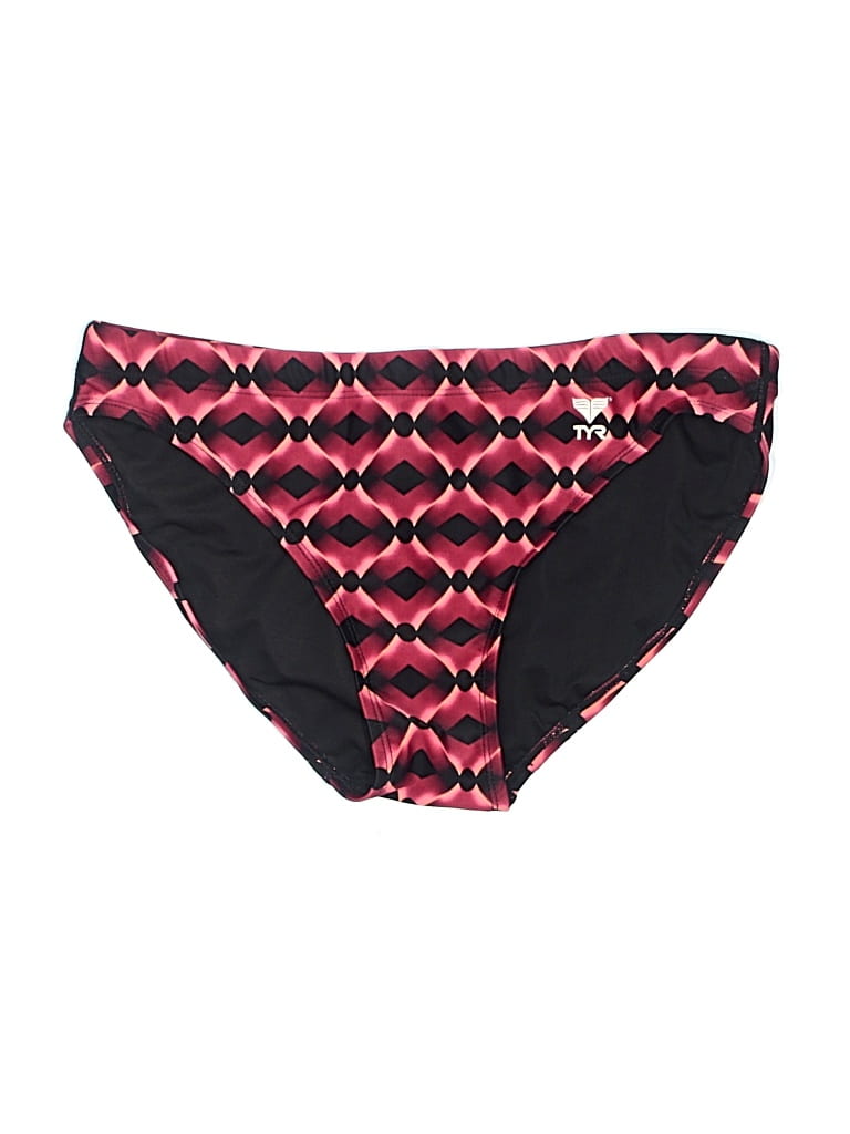 Pre-owned Tyr Swimsuit Bottoms In Burgundy