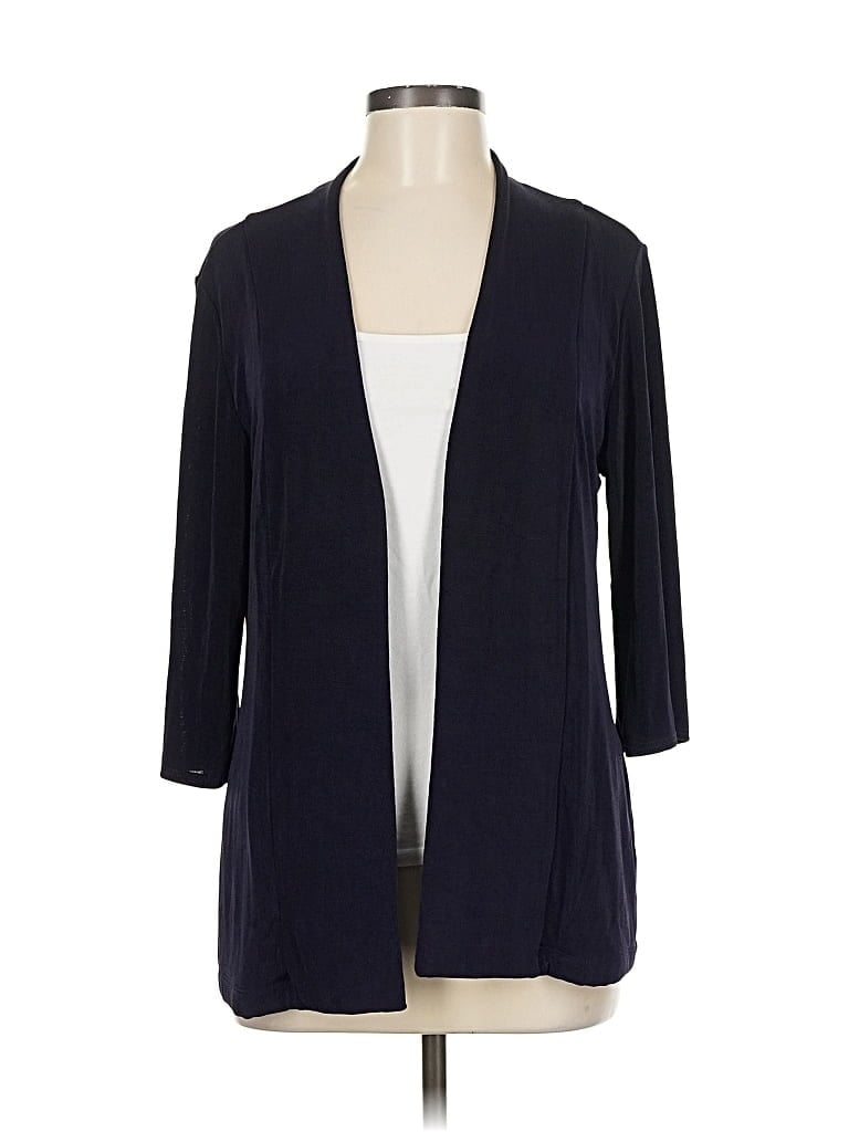 Pre-owned Travelers By Chico's Kimono In Purple