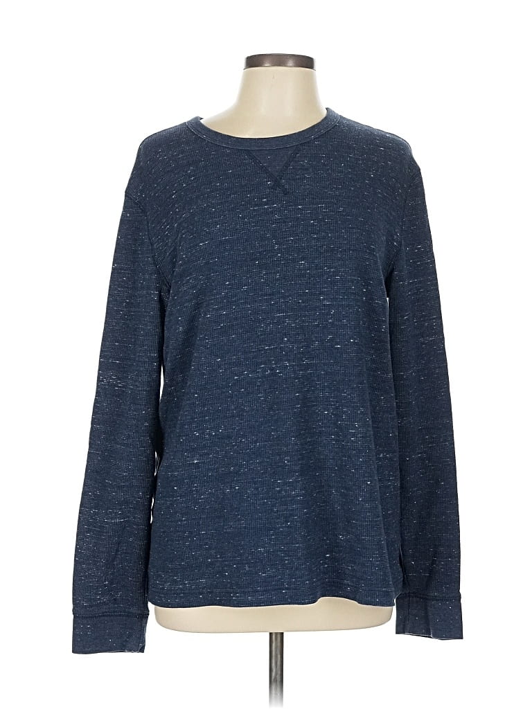 Pre-owned Sonoma Goods For Life Pullover Sweater In Blue