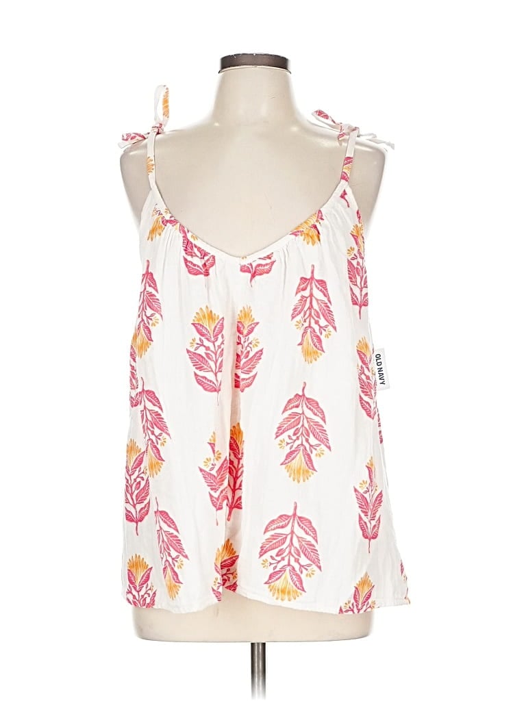 Pre-owned Old Navy Sleeveless Blouse In White