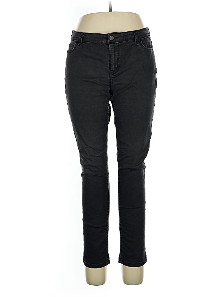 Pre-owned Jennifer Lopez Jeans In Black