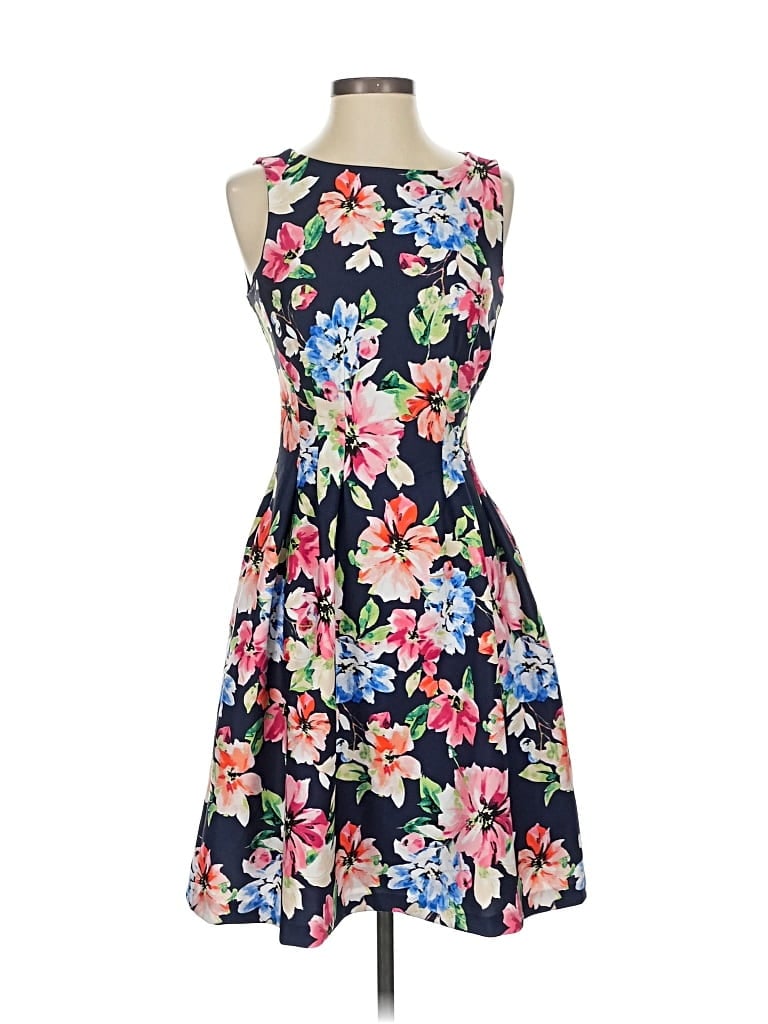 Pre-owned Vince Camuto Casual Dress In Blue