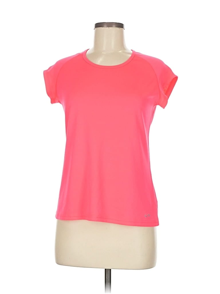 Pre-owned C9 By Champion Short Sleeve Top Pink Crew Neck Tops