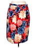 Talbots Floral Red Casual Skirt Size 12 - photo 2