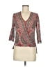 Bailey 44 Red 3/4 Sleeve Blouse Size M - photo 1