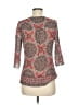 Bailey 44 Red 3/4 Sleeve Blouse Size M - photo 2