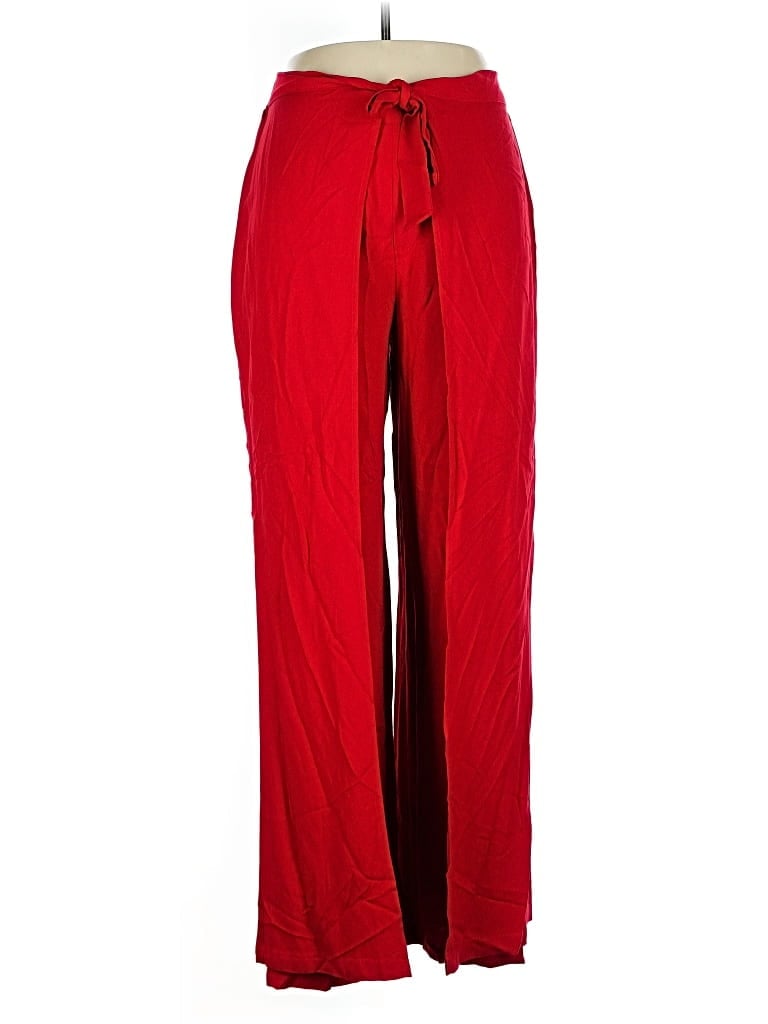 Pre-owned Rewash Casual Pants In Red