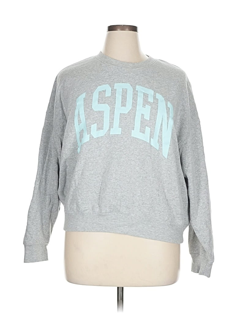 Pre-owned Grayson Threads Sweatshirt In Gray