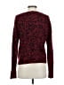 Rails Animal Print Burgundy Cardigan Size S - photo 2