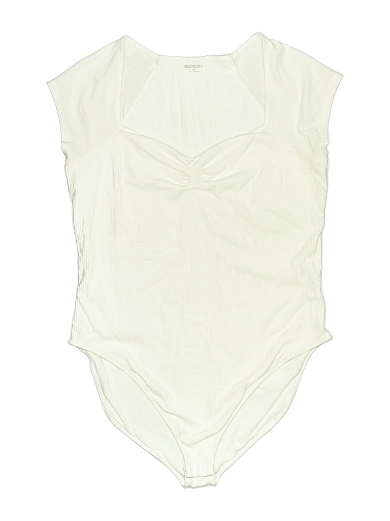 Pre-owned Old Navy Bodysuit In White