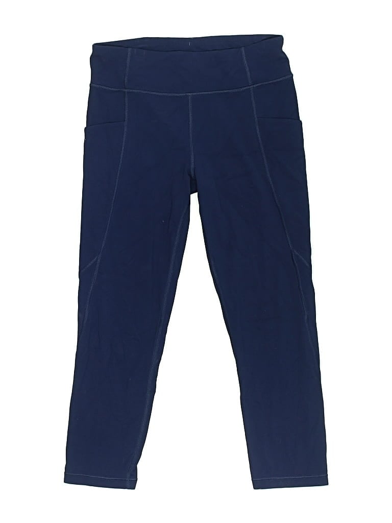 Pre-owned Athleta Girl Kids' Active Pants In Blue
