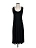LA Made Solid Black Casual Dress Size S - photo 1