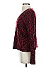 Rails Animal Print Burgundy Cardigan Size S - photo 5