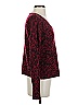 Rails Animal Print Burgundy Cardigan Size S - photo 4