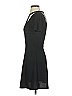 Silence and Noise Solid Black Cocktail Dress Size XS - photo 5