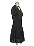 Silence and Noise Solid Black Cocktail Dress Size XS - photo 4