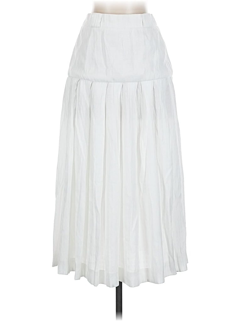 Pre-owned Betty Barclay Casual Skirt In White