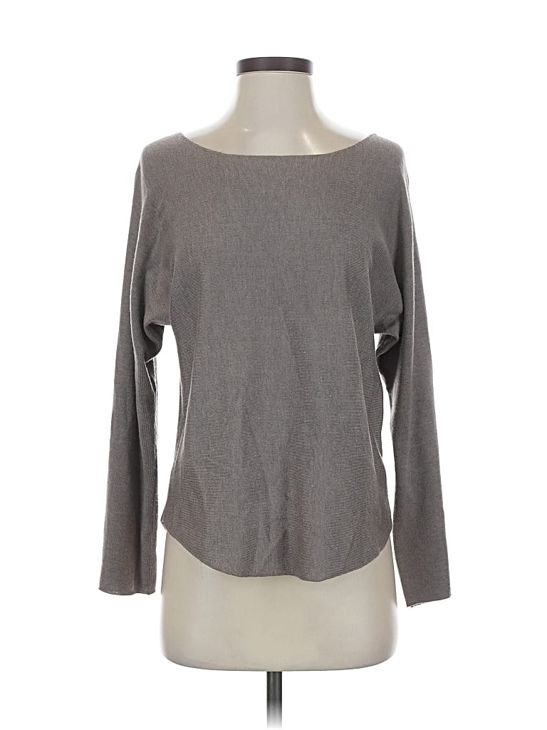 Pre-owned Vince Pullover Sweater In Gray