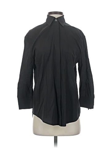 BCBGMAXAZRIA 3/4 Sleeve Button-Down Shirt (view 1)