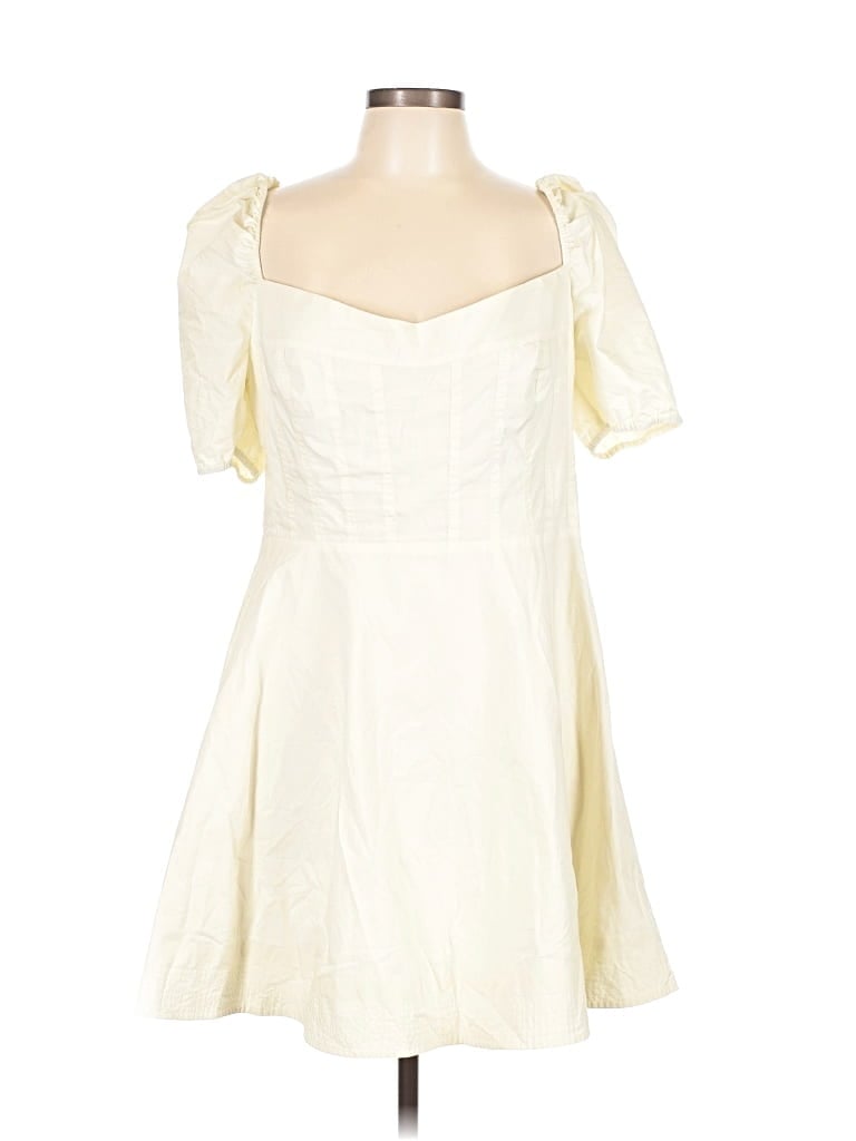 Pre-owned Bardot Cocktail Dress In White