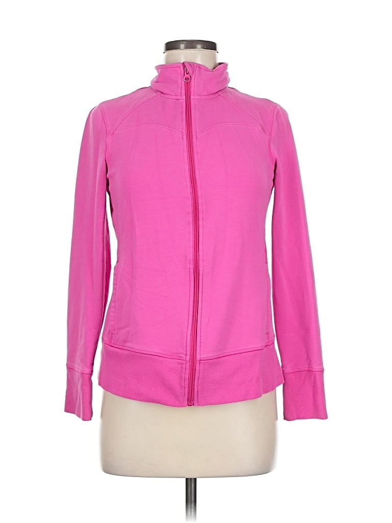 Pre-owned Athletic Works Track Jacket In Pink