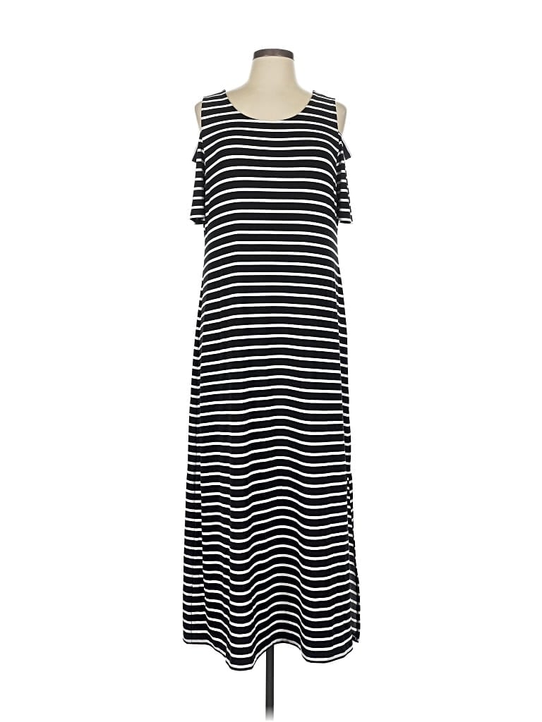 Pre-owned Chico's Casual Dress In Black