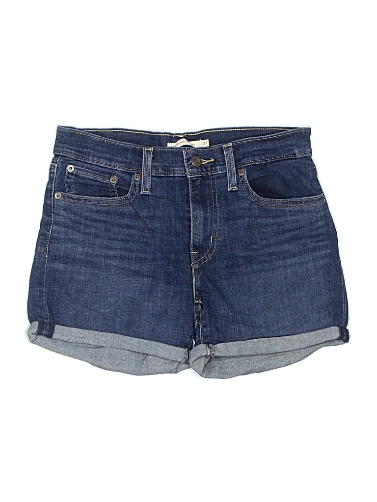 Pre-owned Levi's Denim Shorts In Blue