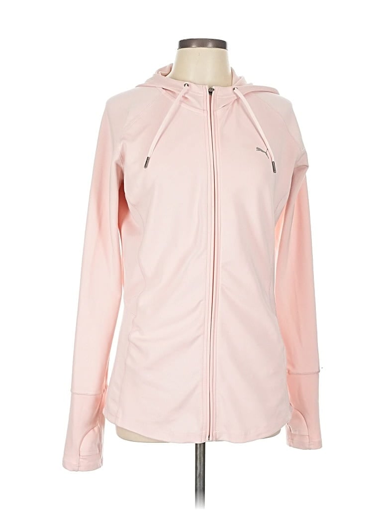 Pre-owned Puma Jacket In Pink