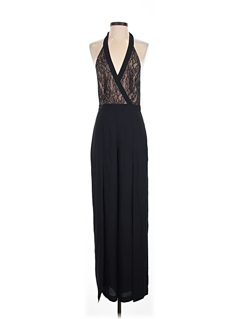 Pre-owned Bcbgmaxazria Jumpsuit In Black