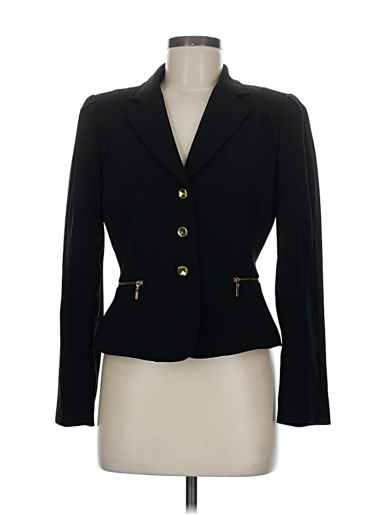 Pre-owned Tahari By Asl Blazer Jacket In Black