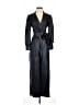 Bellevue The Label 100% Polyurethane Metallic Black Jumpsuit Size XS - photo 1