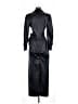 Bellevue The Label 100% Polyurethane Metallic Black Jumpsuit Size XS - photo 2
