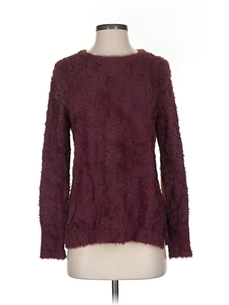 Pre-owned Old Navy Pullover Sweater In Burgundy