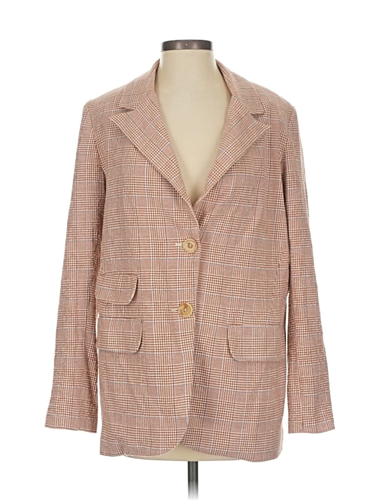 Pre-owned We The Free Blazer Jacket In Brown