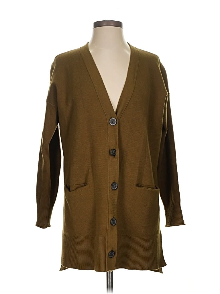 Pre-owned Madewell Cardigan Sweater In Brown