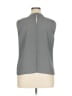 Eva Longoria 100% Polyester Gray Sleeveless Blouse Size XL - photo 2