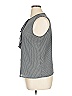Eva Longoria 100% Polyester Gray Sleeveless Blouse Size XL - photo 5
