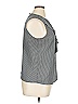 Eva Longoria 100% Polyester Gray Sleeveless Blouse Size XL - photo 4