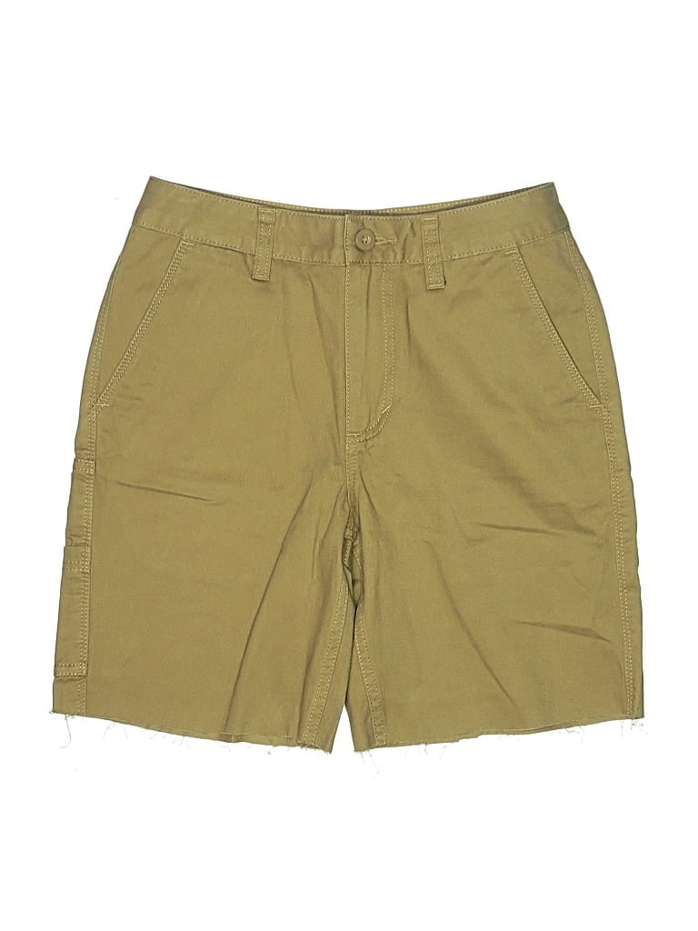 Pre-owned Vans Khaki Shorts In Brown
