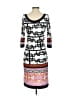Analili Graphic White Casual Dress Size S - photo 2