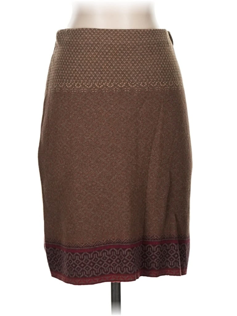 Pre-owned Orvis Casual Skirt In Brown