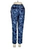 Hei Hei 100% Rayon Print Blue Casual Pants Size M - photo 2