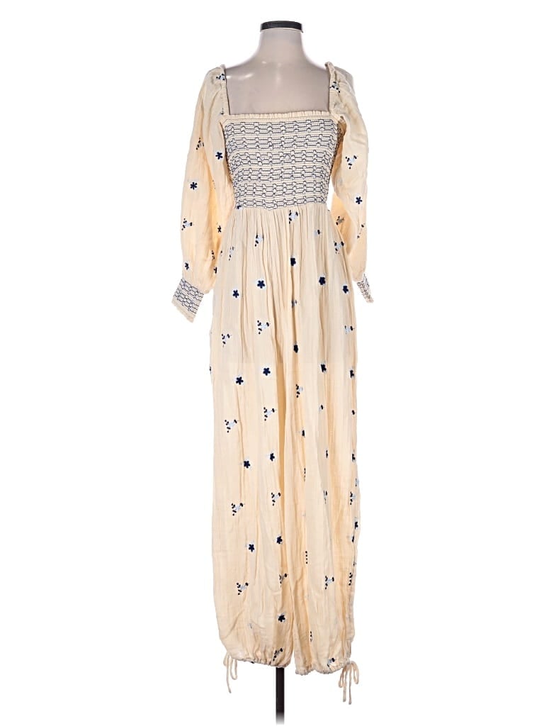 Pre-owned Free People Jumpsuit In White