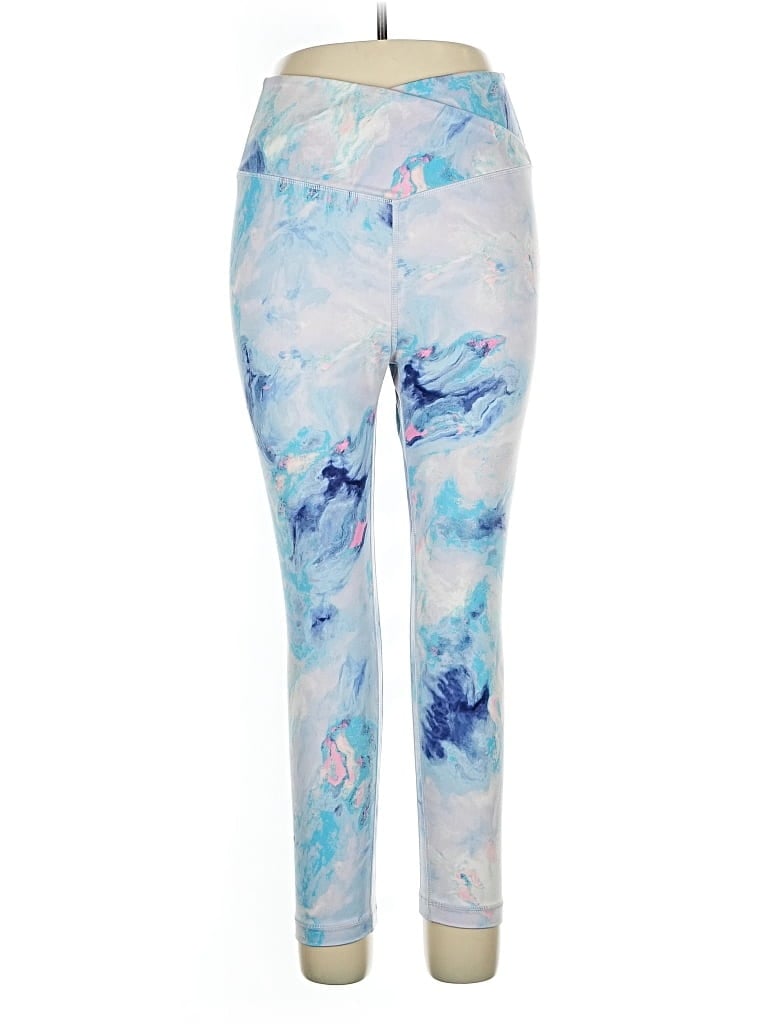 Pre-owned Victoria's Secret Active Pants In Blue