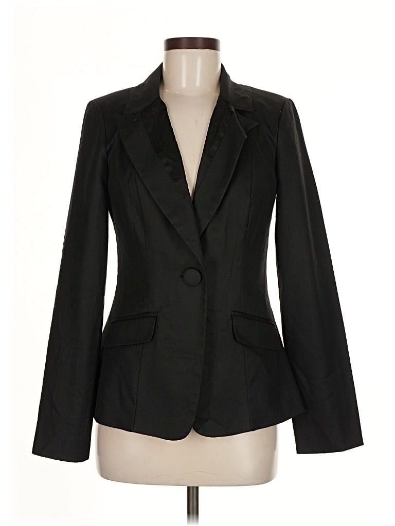 Pre-owned Takara Blazer Jacket In Black