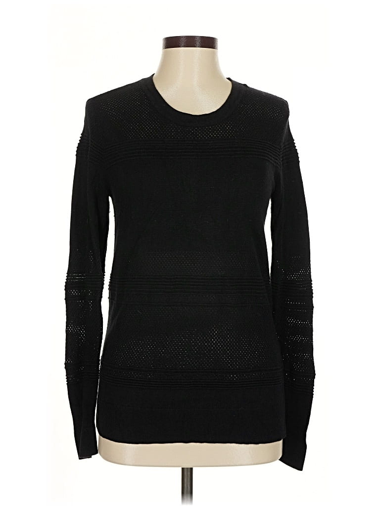 Pre-owned Market & Spruce Pullover Sweater In Black