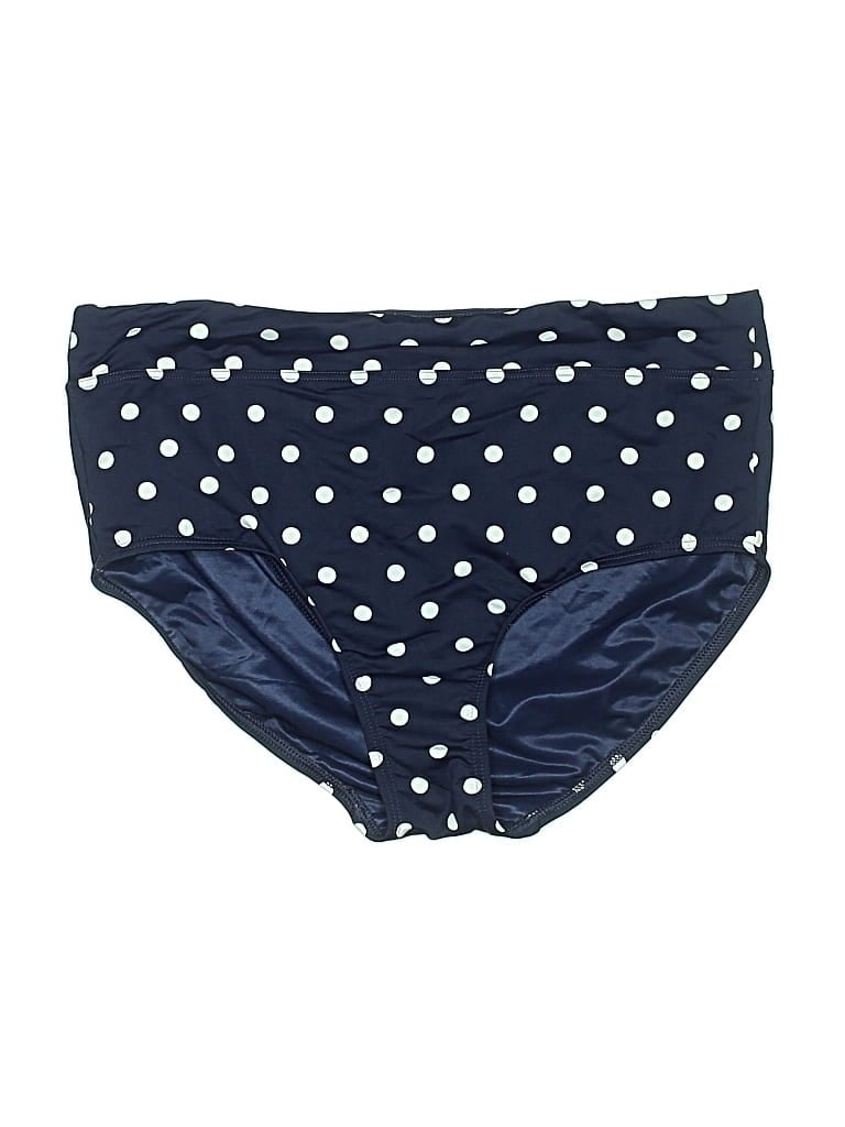 Pre-owned Lands' End Swimsuit Bottoms In Blue